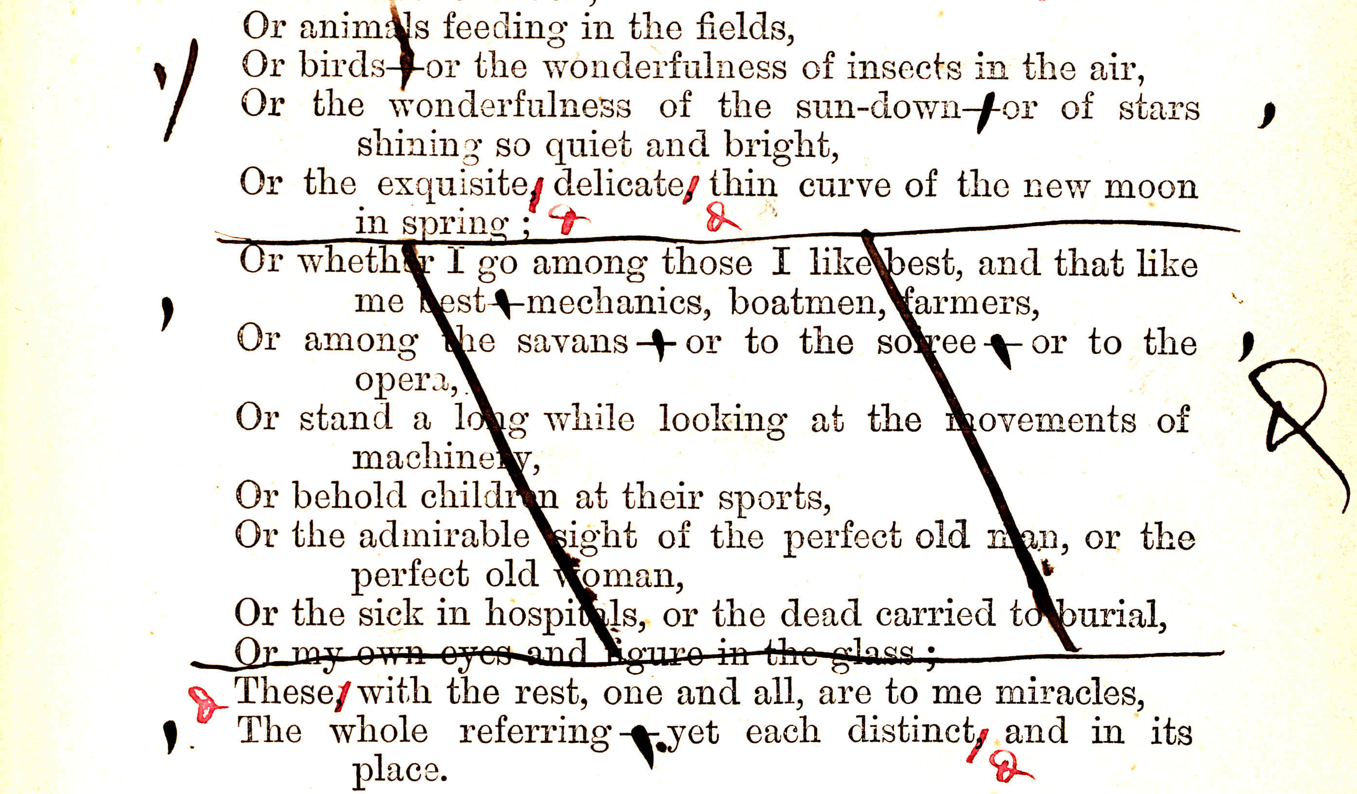 From a corrected proof of (Walt Whitman
Archive)