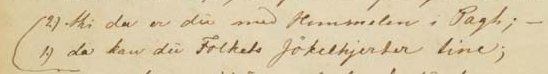 Detail from autograph ms of (KBK Collin
2869)